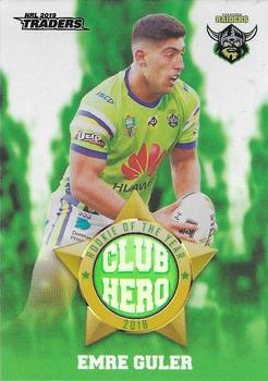 2019 TLA Traders - Club Heroes #CH4 Emre Guler Front